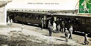 1863- Port aux Poules - Arrivee2 du train